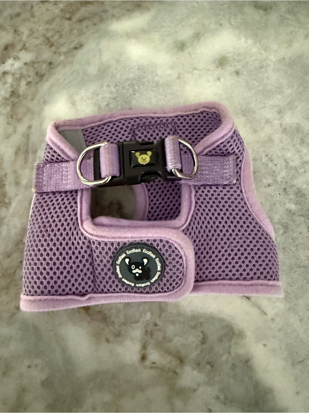 EcoBark Step in Dog Harness, Reflective Soft Padded Mesh Vest, Size S